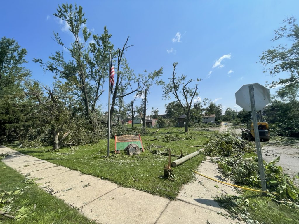 Severe Thunderstorm and Tornado Summary July 24, 2021